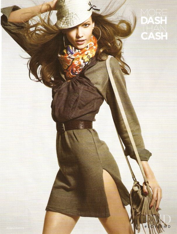 Karlie Kloss featured in the return of ... More Dash Than Cash, April 2009