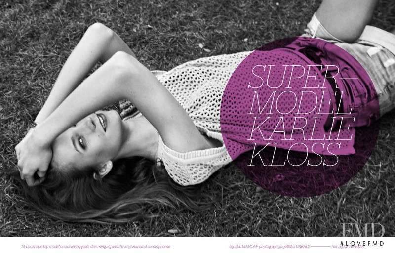 Karlie Kloss featured in Supermodel Karlie Kloss, September 2011