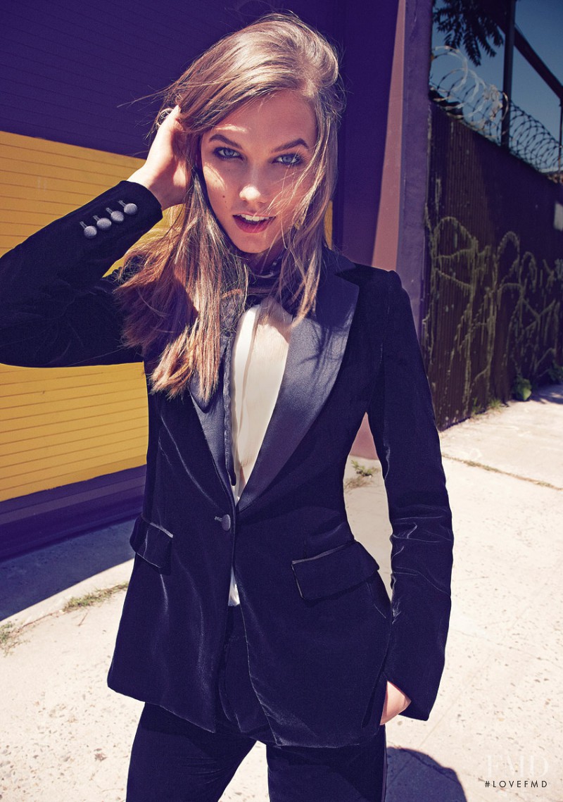 Karlie Kloss featured in American Girl, September 2011