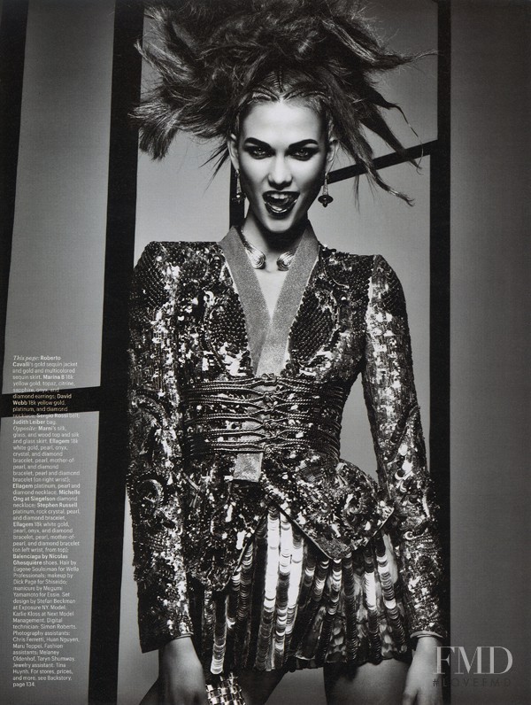 Karlie Kloss featured in Drama Queen, April 2012