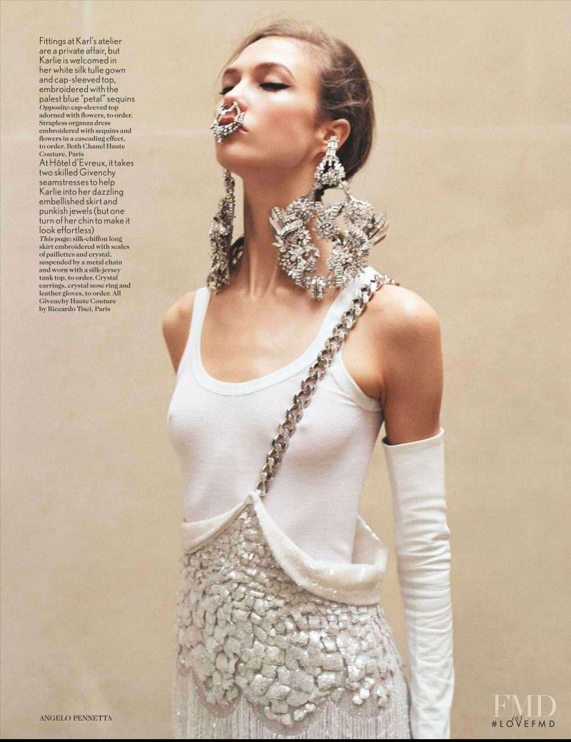 Karlie Kloss featured in An American in Paris, May 2012