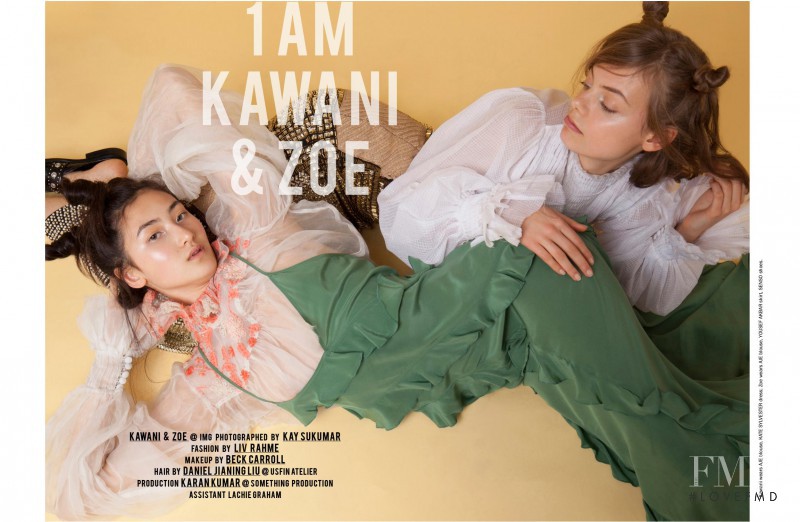 Zoe Willim featured in 1am Kawani & Zoe, November 2016