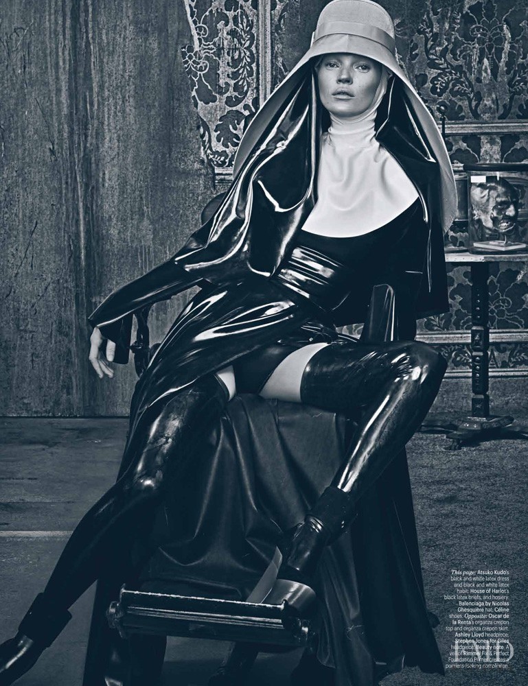 Kate Moss featured in Good Kate, Bad Kate, March 2012