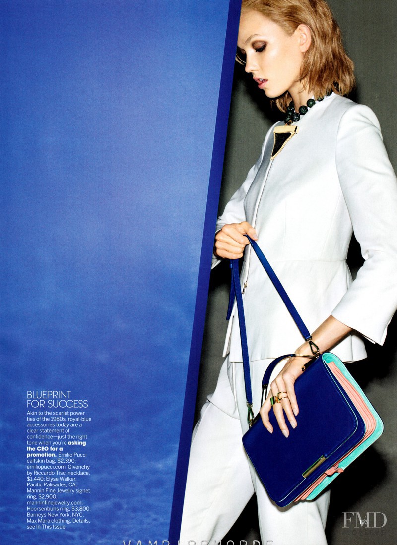 Karlie Kloss featured in What to Wear Where: The Go Bag, August 2012