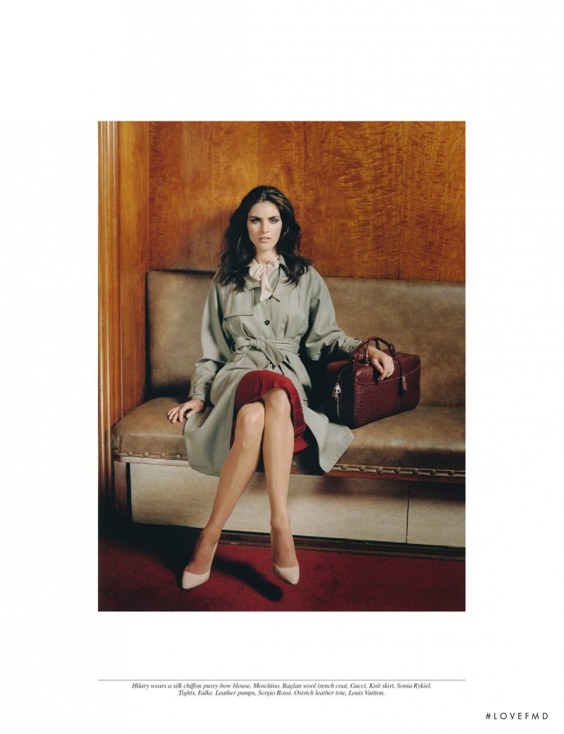 Hilary Rhoda featured in Venetia Scott, September 2012