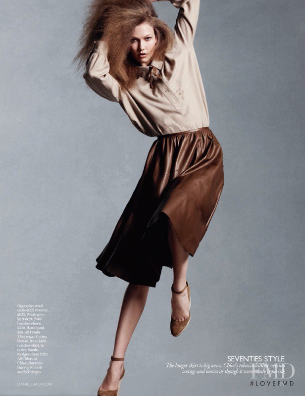 Karlie Kloss featured in First Look, August 2010