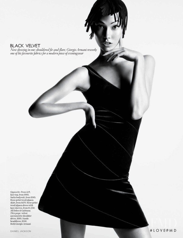 Karlie Kloss featured in First Look, August 2010
