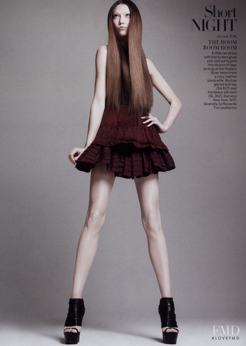 Karlie Kloss featured in Changing Directions, April 2010