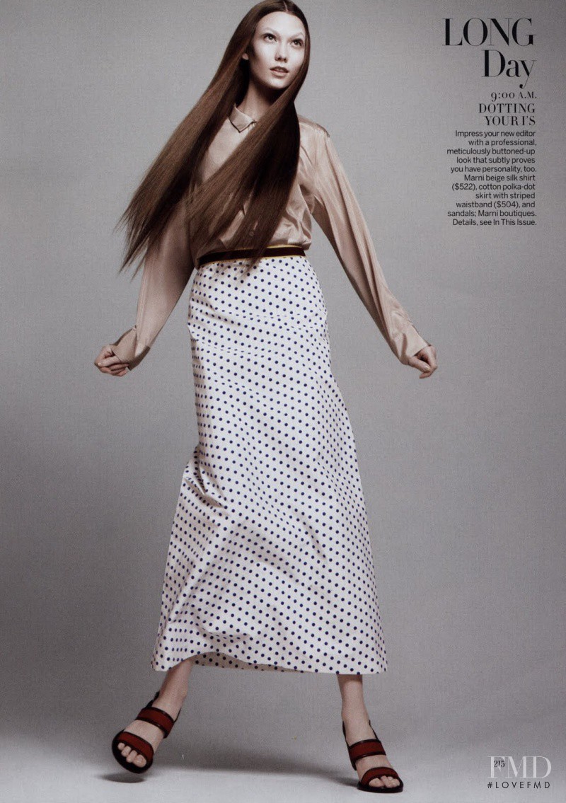 Karlie Kloss featured in Changing Directions, April 2010