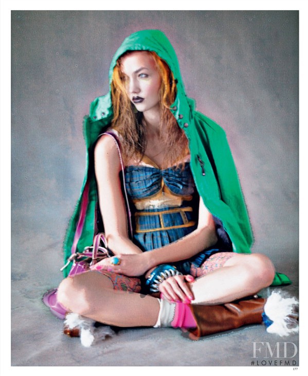 Karlie Kloss featured in Jumble Fever, February 2010