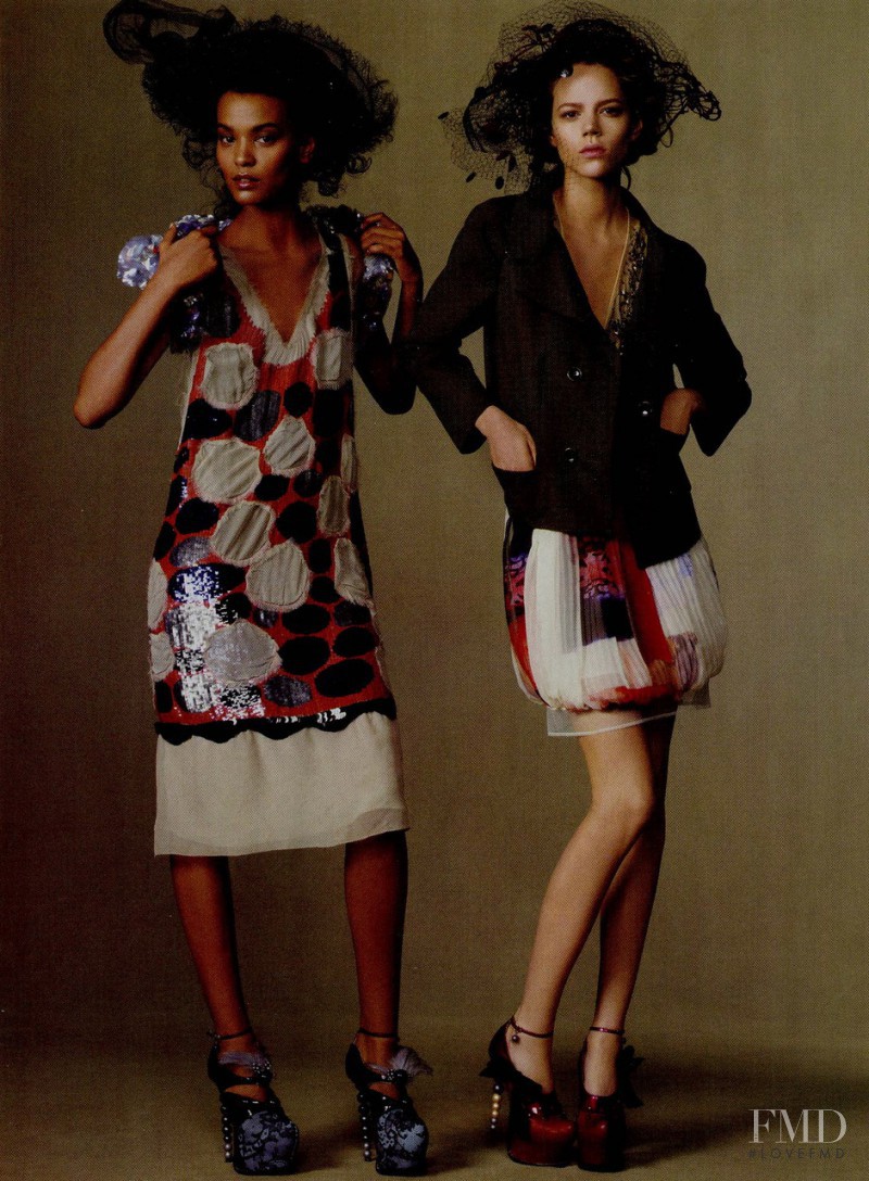 Liya Kebede featured in Love At First Sight, March 2010