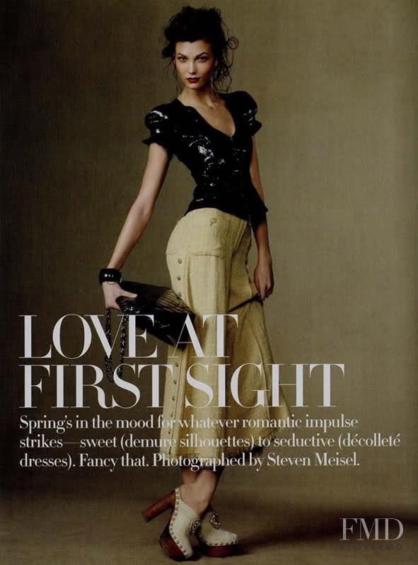 Karlie Kloss featured in Love At First Sight, March 2010