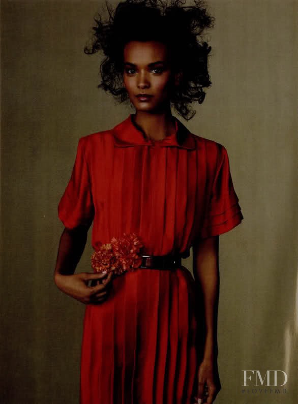 Liya Kebede featured in Love At First Sight, March 2010