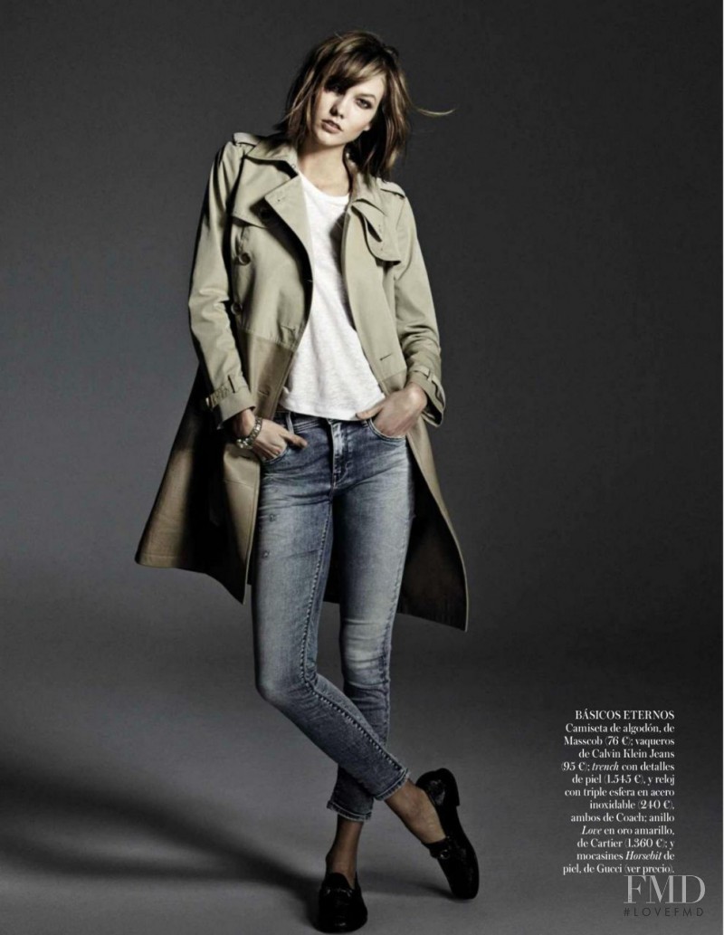 Karlie Kloss featured in American Girl, March 2014