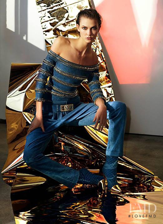 Karlie Kloss featured in Karlie in Balmain, February 2014