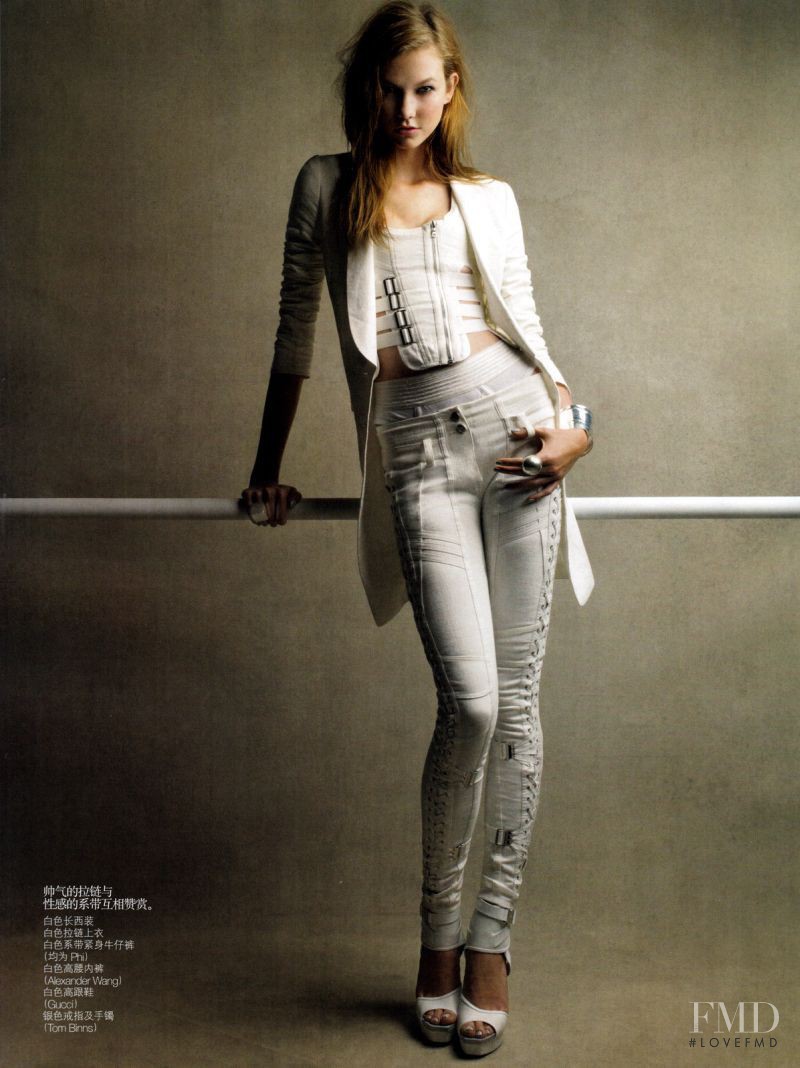 Karlie Kloss featured in Perfect sport, February 2010