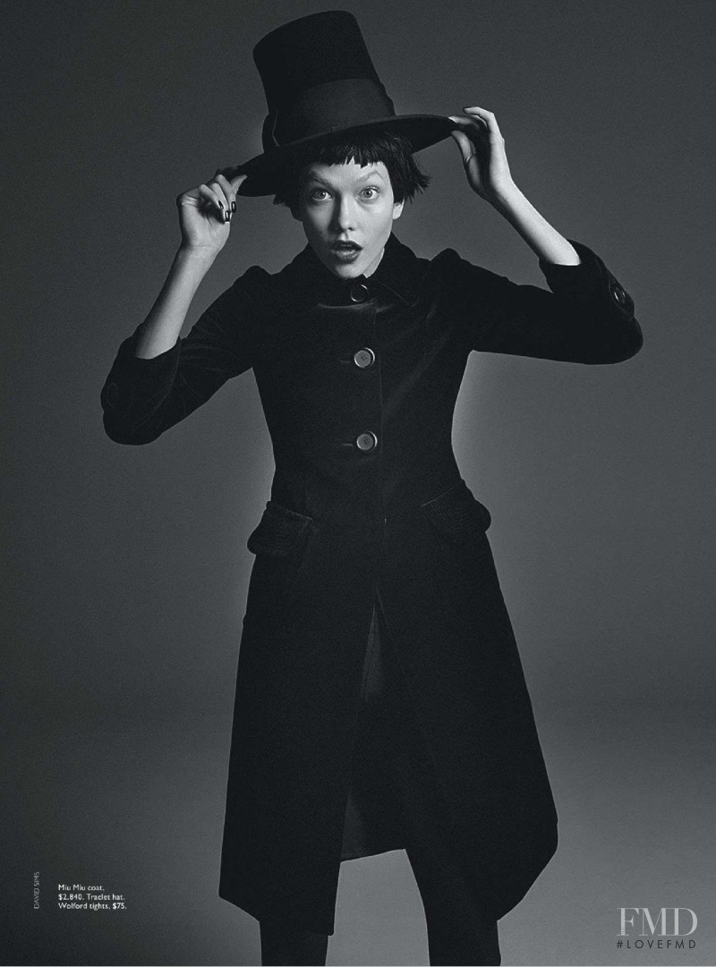 Karlie Kloss featured in The Time Is Noir, May 2014