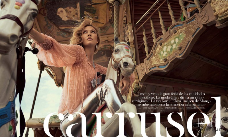 Karlie Kloss featured in Carrusel, May 2016