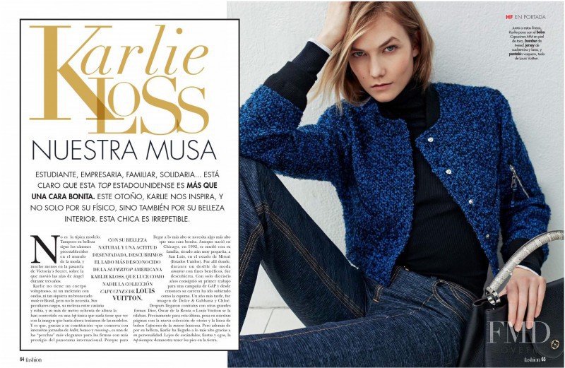 Karlie Kloss featured in Karlie Kloss Nuestra Musa, September 2016