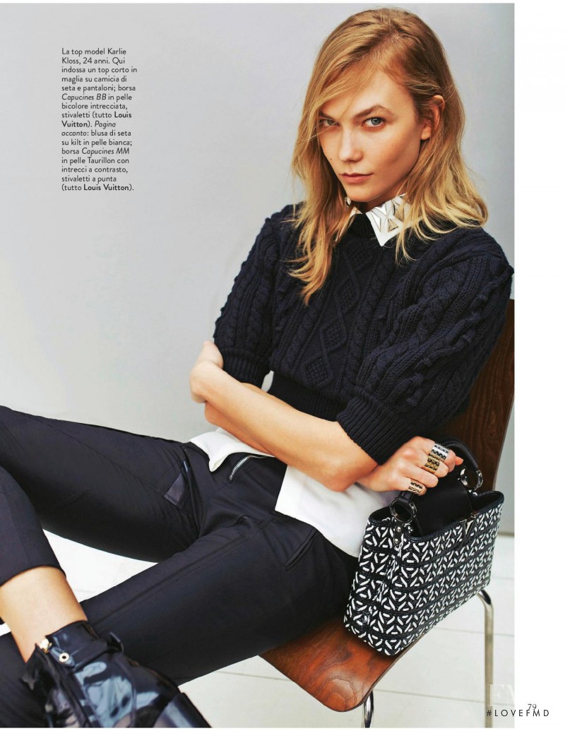 Karlie Kloss featured in Se Mi Odi, Ti Cancello, October 2016