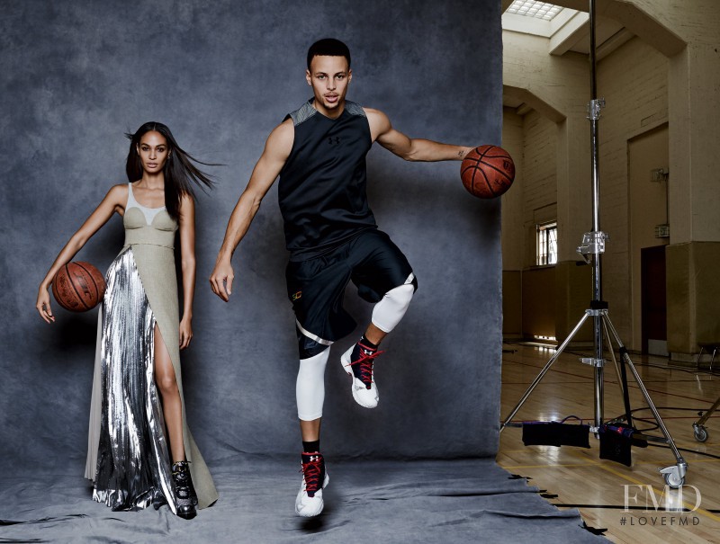 Joan Smalls featured in USA’s Greatest Athletes Meet Their High-Fashion Match, August 2016