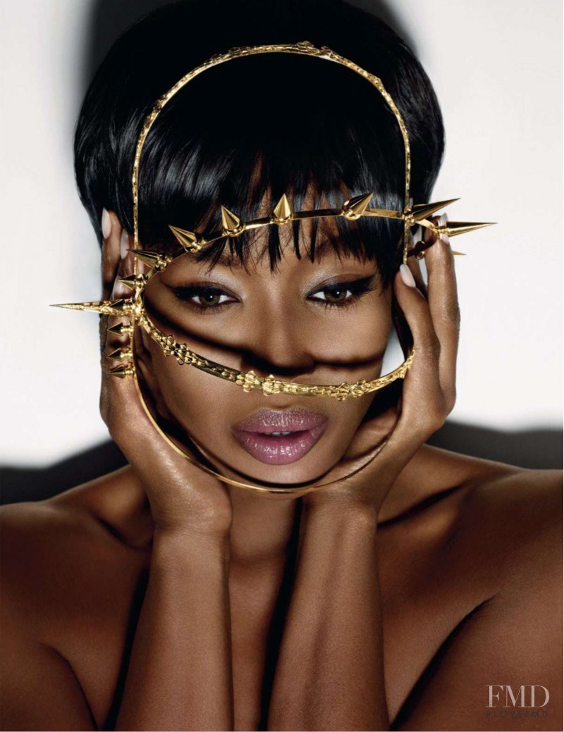 Naomi Campbell featured in &#1057;&#1087;&#1086;&#1082;&#1086;&#1081;&#1085;&#1086;! - Easy!, April 2010