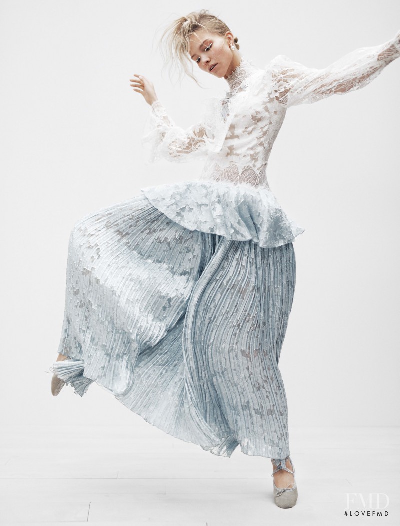 Sasha Luss featured in Fantasies Of A Ballerina, December 2016