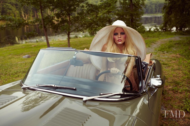 Aline Weber featured in Left Hand Drive, September 2011