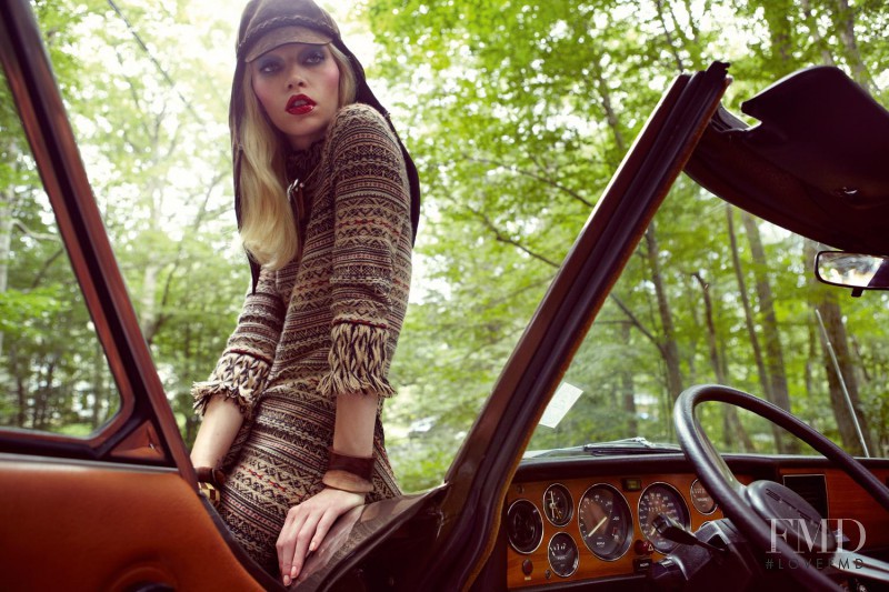 Aline Weber featured in Left Hand Drive, September 2011