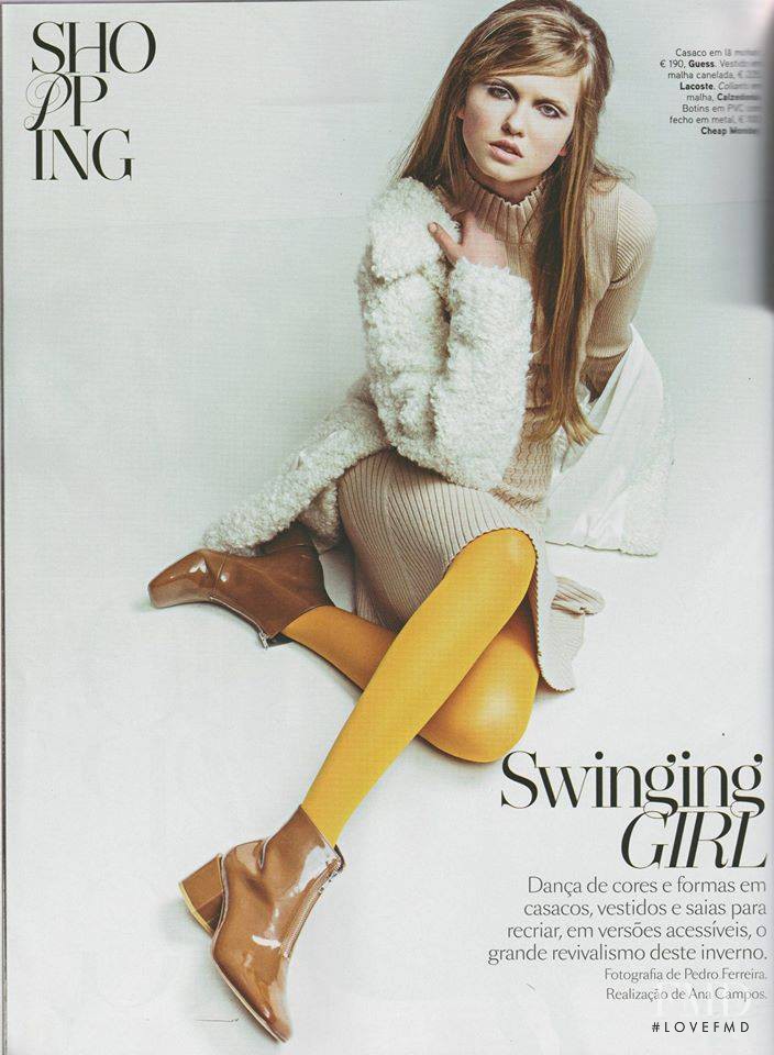 Daniela Hanganu featured in Swinging Girl, August 2014