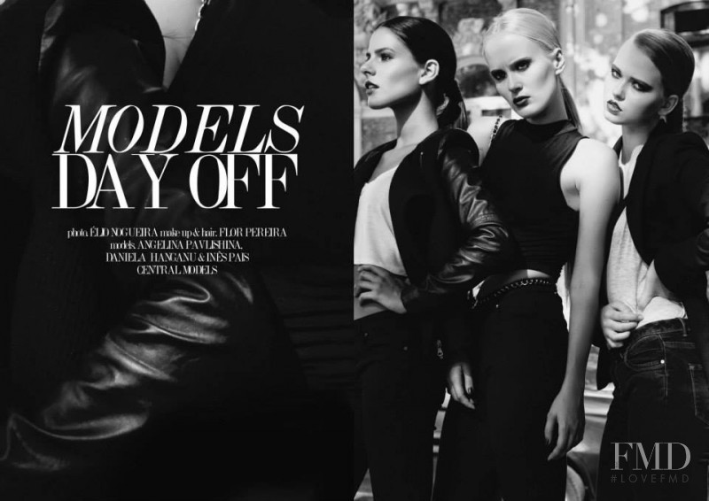 Daniela Hanganu featured in Models Day Off, October 2013