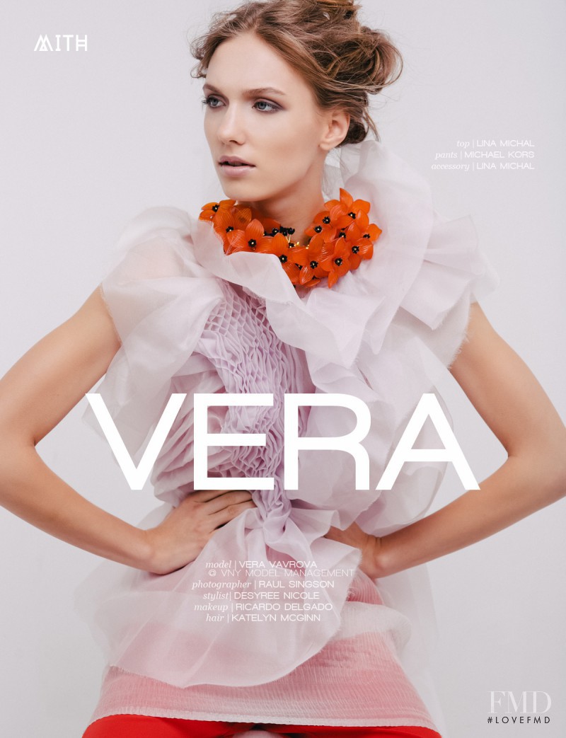 Vera Vavrova featured in Vera, September 2016