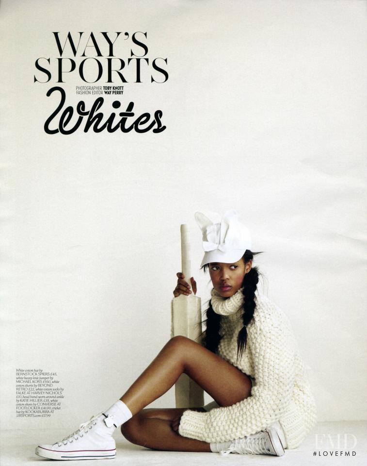 Marihenny Rivera Pasible featured in Way\'s Sports White, September 2012