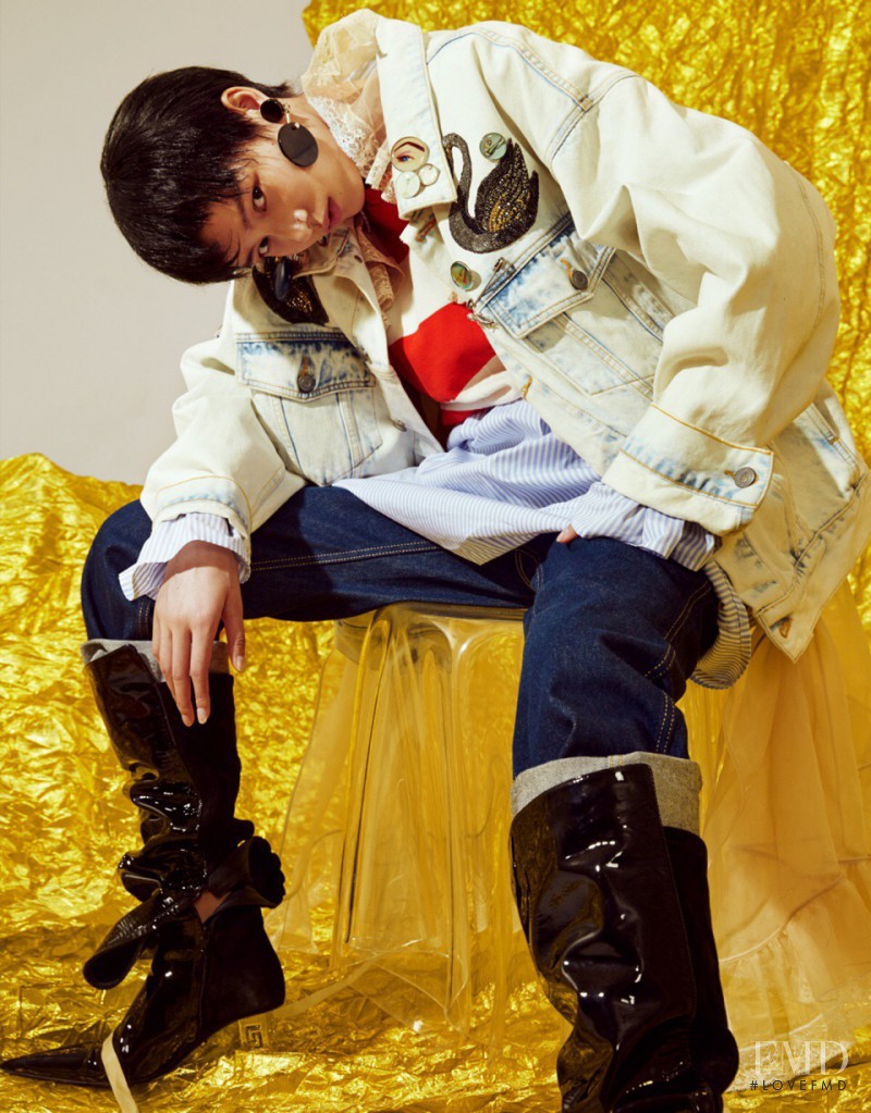 Liu Li Jun featured in Rockin\' Youth, April 2016