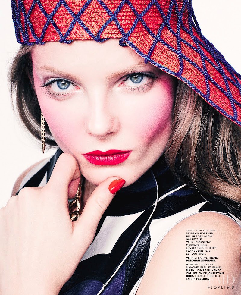 Eniko Mihalik featured in Dérapage Contrôlé, February 2012