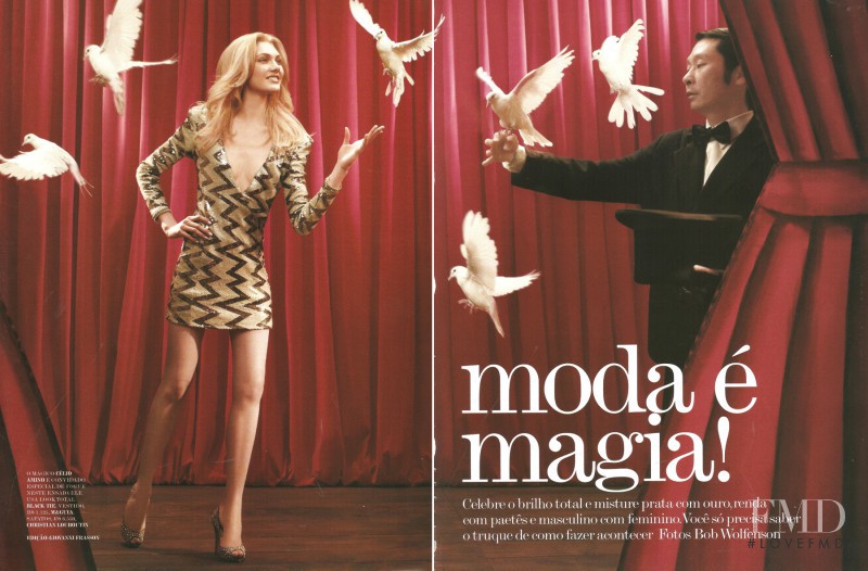 Luana Teifke featured in Moda é magia!, May 2010