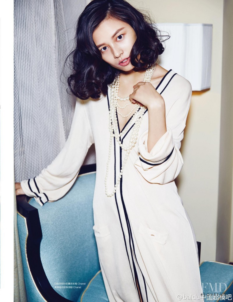 Liu Li Jun featured in Spring Secrets Inside The Manor, January 2014