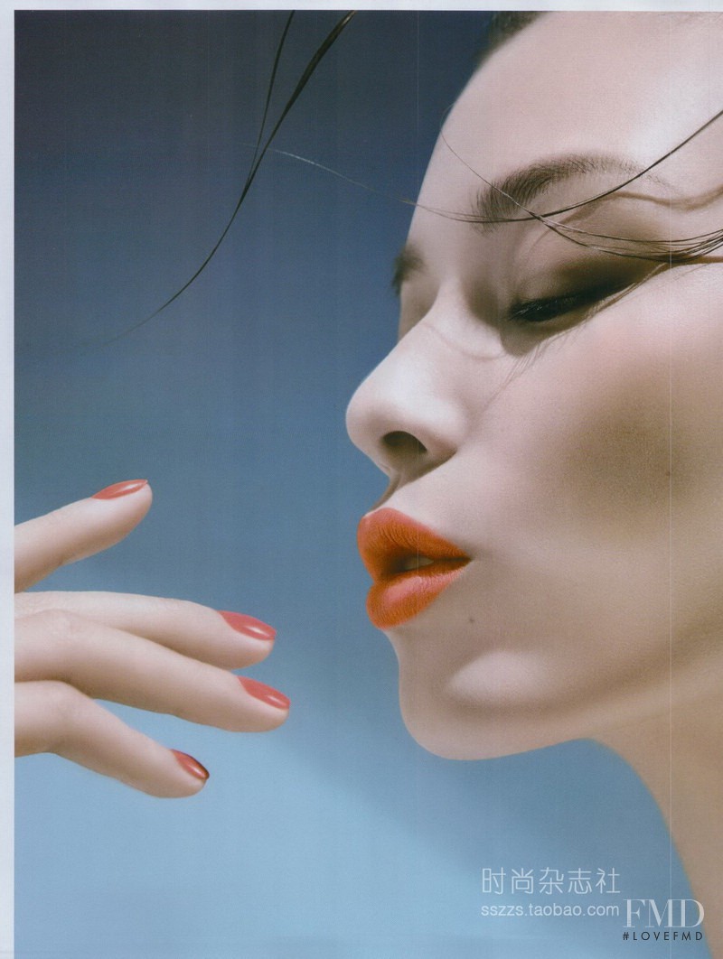 Liu Li Jun featured in Beauty, October 2012