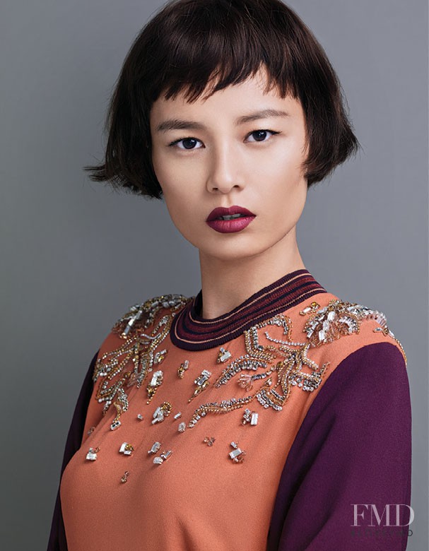 Liu Li Jun featured in Prada Pre-Spring 2014, January 2014