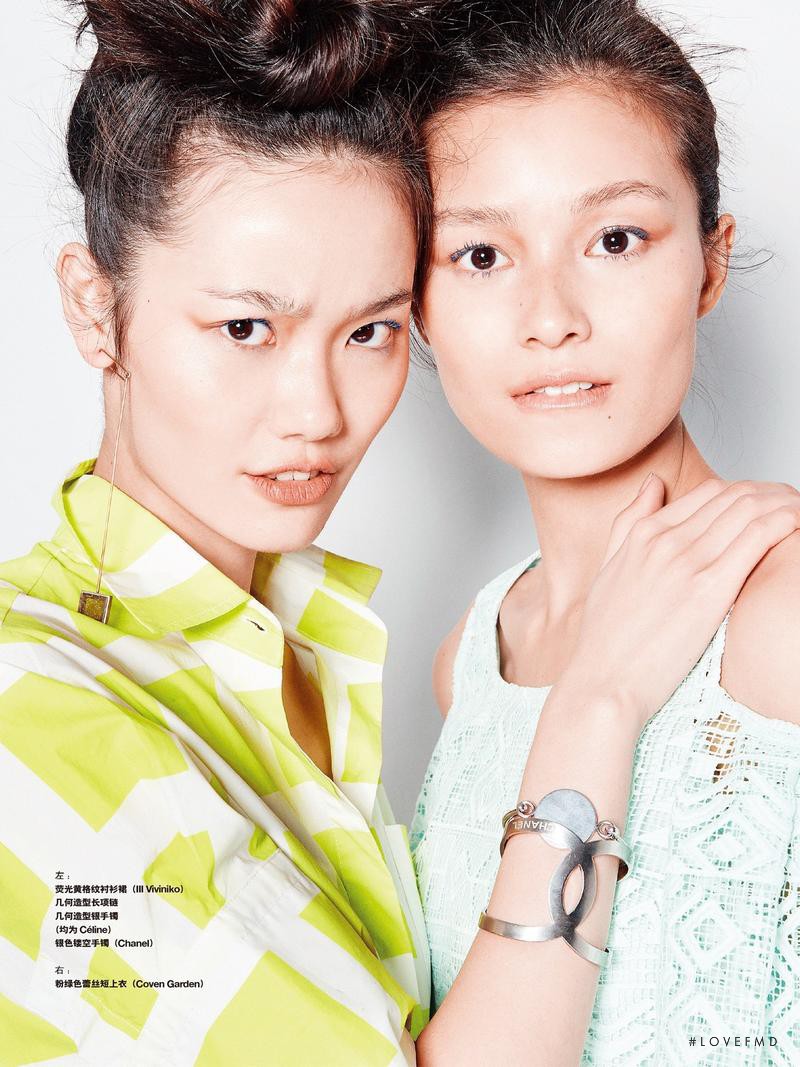 Liu Li Jun featured in Good "color" girl, March 2016