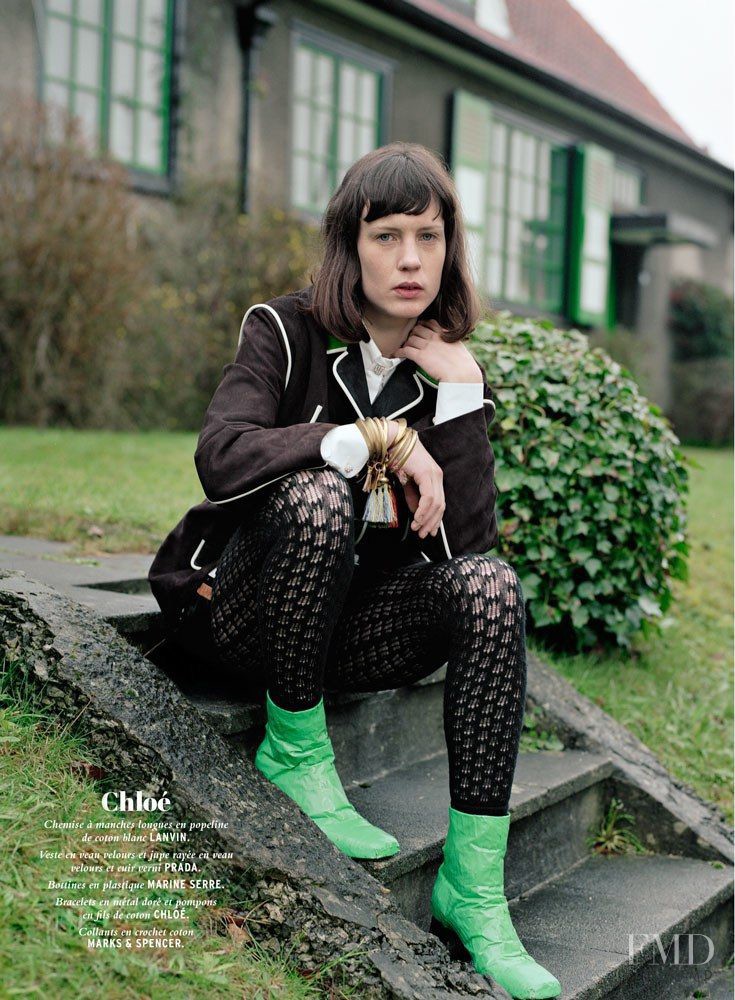 Chloe Winkel featured in Bandes de Filles, February 2016