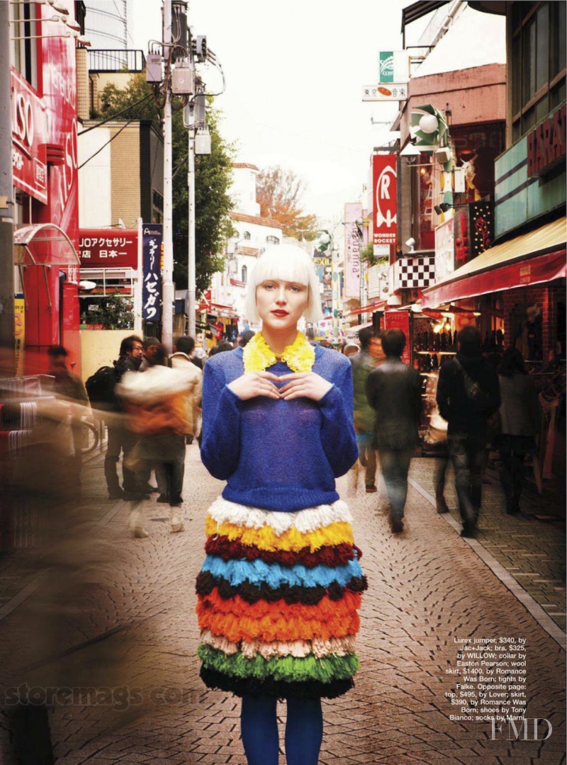 Ollie Henderson featured in Tokyo Cool, April 2012