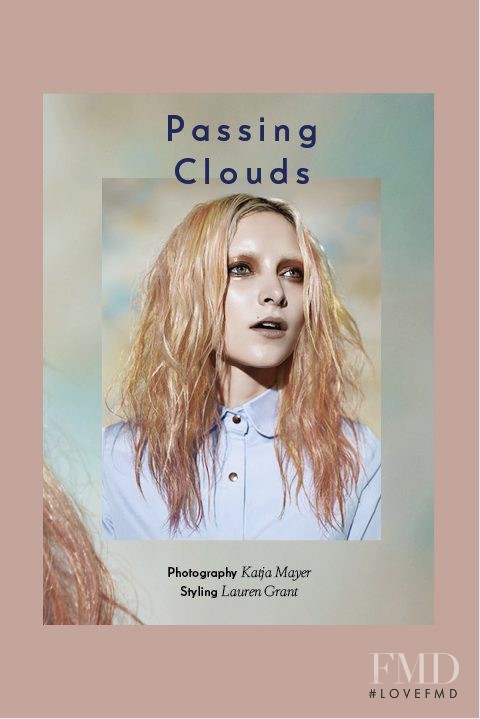 Ollie Henderson featured in Passing Clouds, November 2012