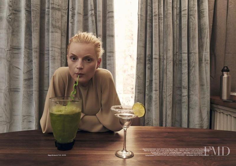 Guinevere van Seenus featured in Liquid Lunch, November 2016