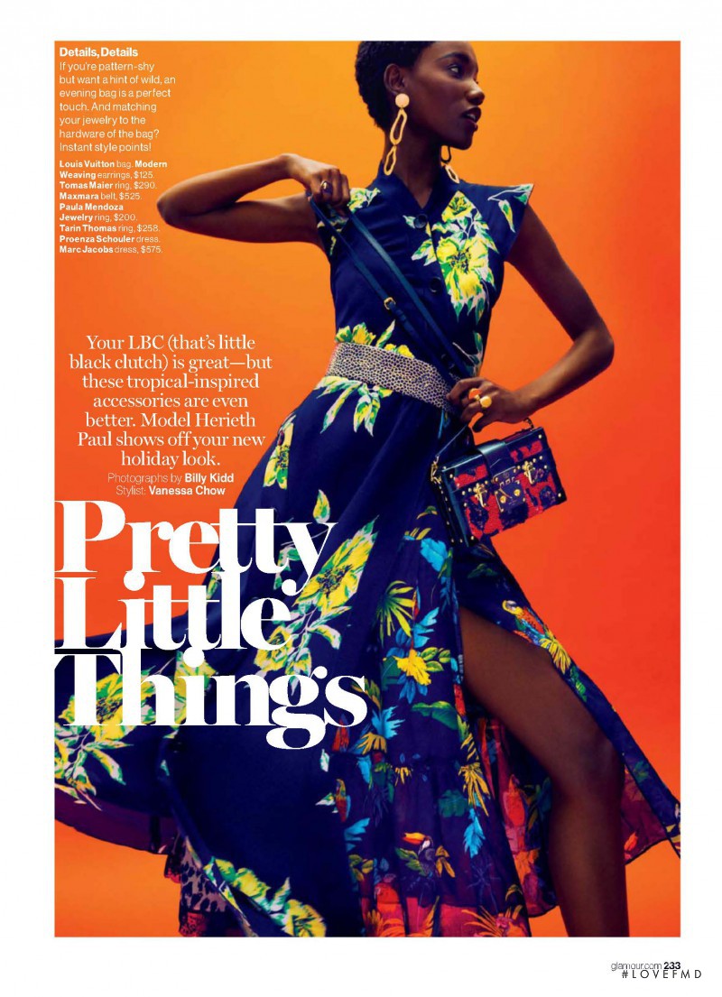 Herieth Paul featured in Pretty Little Things, December 2016