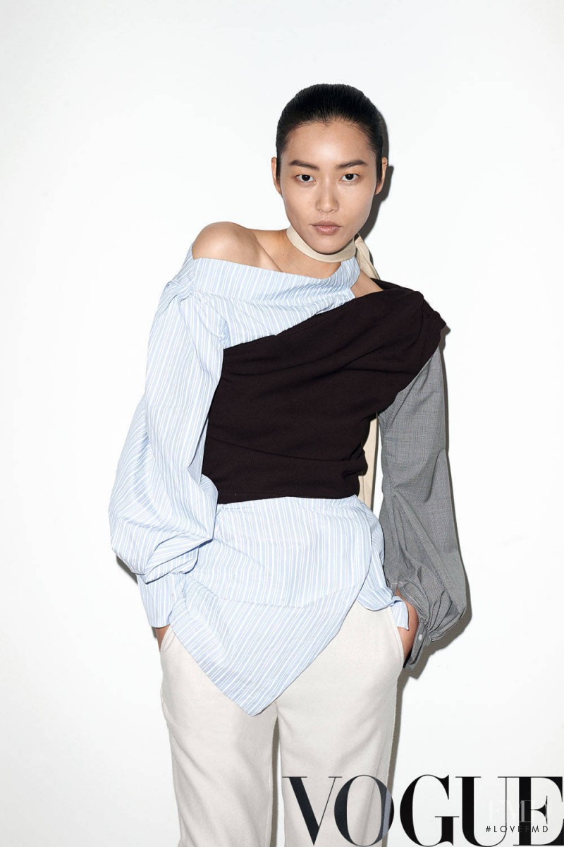 Liu Wen featured in Hugh Hu, December 2016