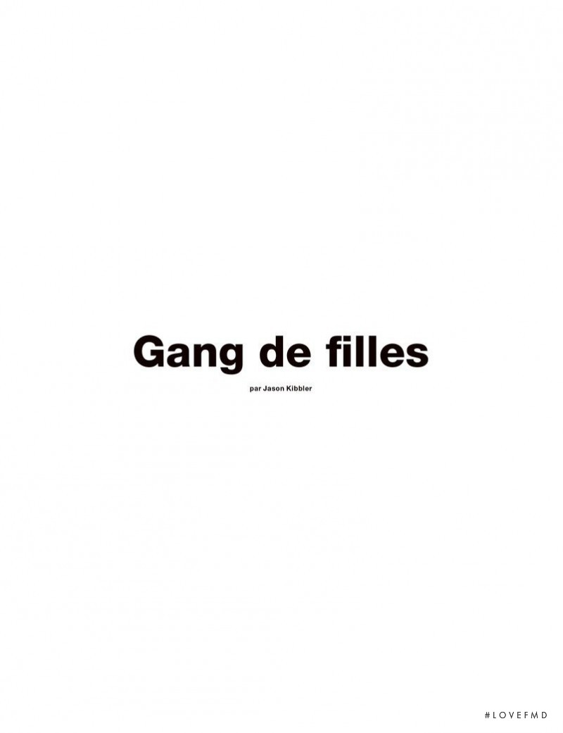 Gang de Filles, October 2016