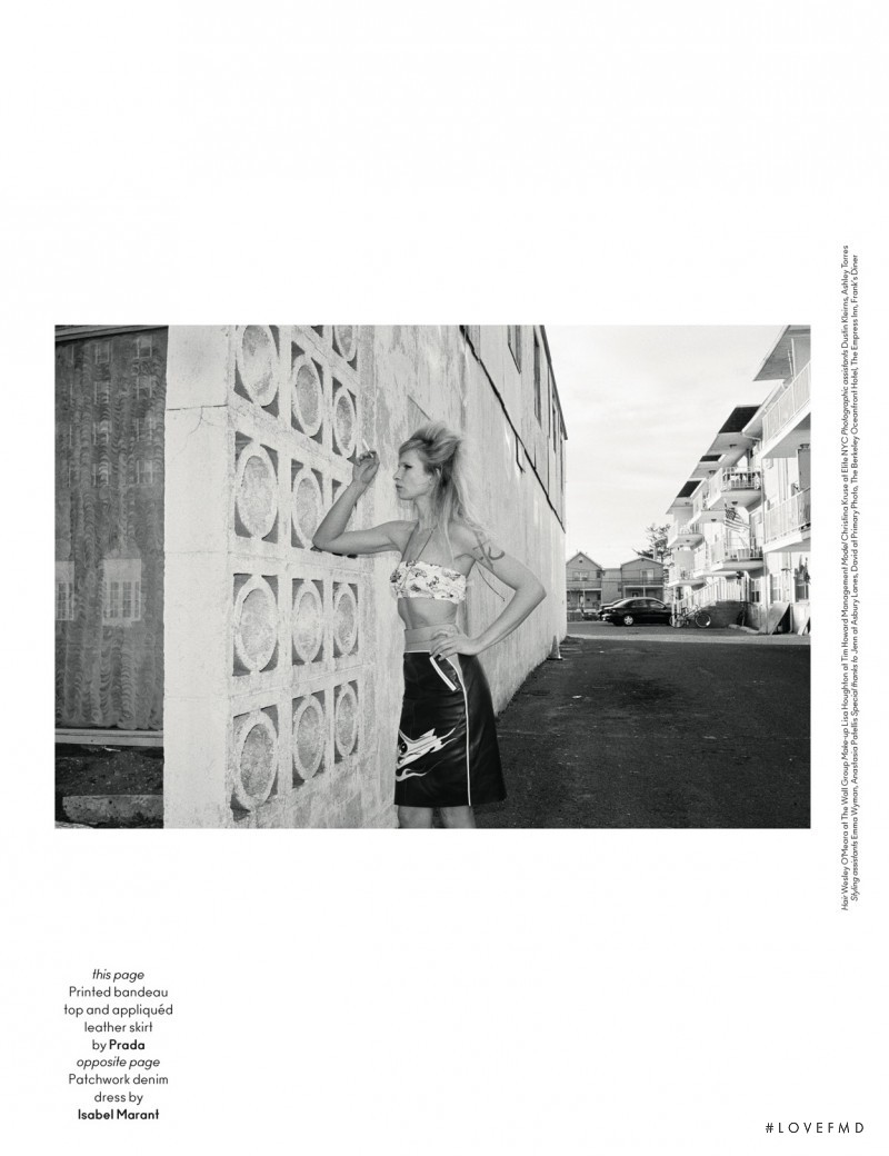 Christina Kruse featured in Christian Kruse by Marlene Marino, February 2012