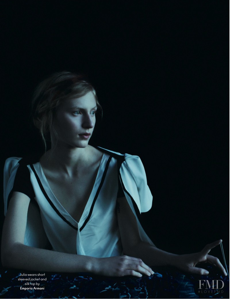 Julia Nobis featured in Julia & Katlin, February 2012