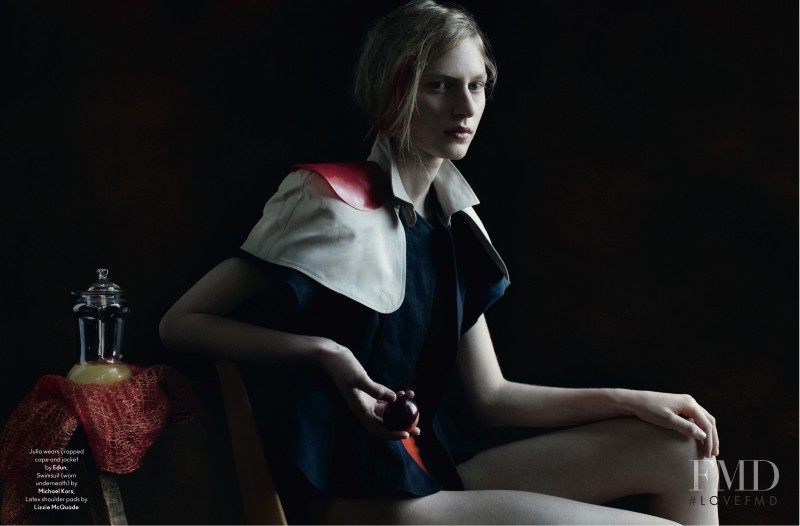 Julia Nobis featured in Julia & Katlin, February 2012